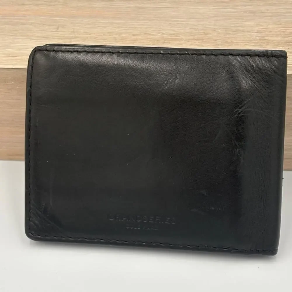 Cole Haan GrandSeries black bi-fold wallet